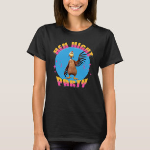 Funny Hens Night Chicken Party Humour T-Shirt