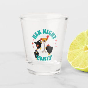 Funny Hens Night Party Funny Chicken Shot Glass