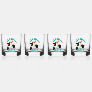 Funny Hens Night Party Funny Chicken Whiskey Glass