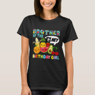Funny Hey Bear Family Of The Birthday Girl Dancing T-Shirt