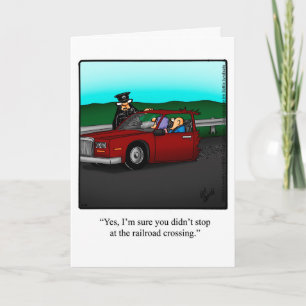 Funny Hi And Hello Greeting Card