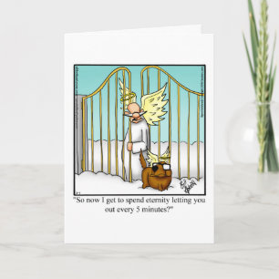Funny Hi And Hello Humour Greeting Card