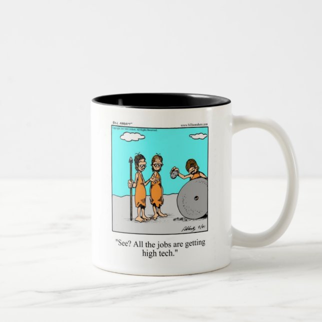 Funny High Tech Humour Coffee Mug (Right)
