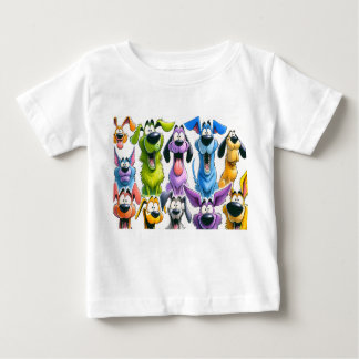 Funny Highland Cow with Coffee SVG – Cute Cartoon  Baby T-Shirt