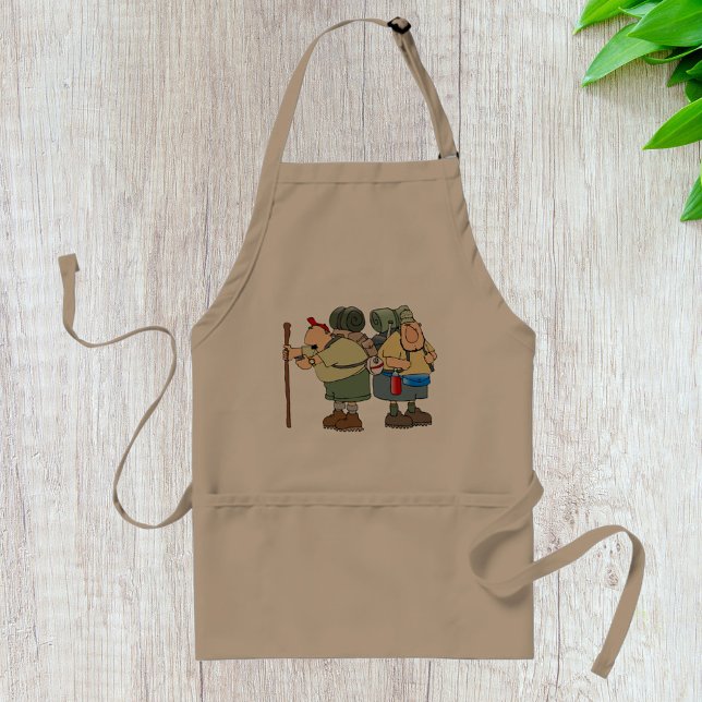 Funny Hikers Outdoor Adventure Camping Humour  Standard Apron (Creator Uploaded)