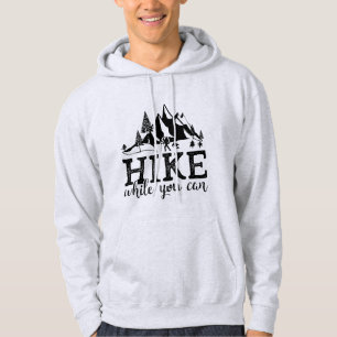 Funny Hiking Gift Mens Hiker Camping Vacation Hoodie