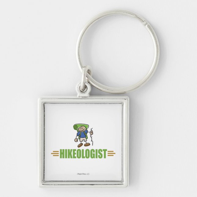Funny Hiking Key Ring (Front)