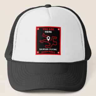 Funny Hiking Map Cap Gift
