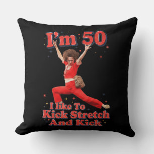 Funny Hiking Quote: I Hike To Kick Stretch and Kic Cushion