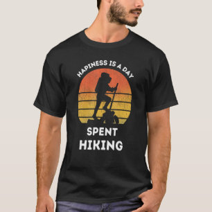 Funny hiking quote vintage, cool hiker hiking for  T-Shirt