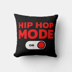 Funny Hip Hop Design For Men Women 90s Hip Hop Dan Cushion