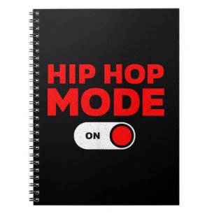 Funny Hip Hop Design For Men Women 90s Hip Hop Dan Notebook