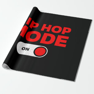 Funny Hip Hop Design For Men Women 90s Hip Hop Dan Wrapping Paper