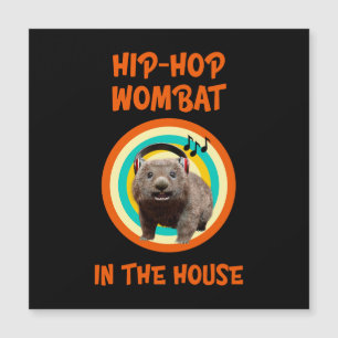 Funny Hip-hop Wombat in the House