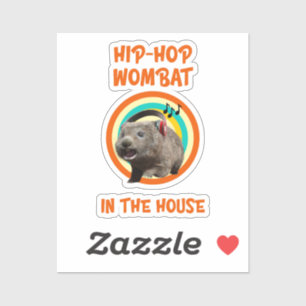 Funny Hip-hop Wombat in the House