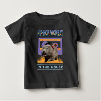 Funny Hip-Hop Wombat Music Lover with Headphones