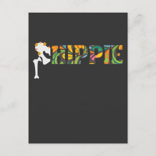 Funny Hippie Hip Replacement Surgery Recovery Postcard