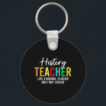 Funny History Teacher Definition Back To School Te Key Ring<br><div class="desc">Funny History Teacher Definition Back To School Teacher</div>