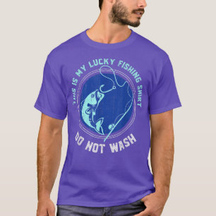 Funny Hobby Fishing Fishermen Lucky Fishing T-Shirt