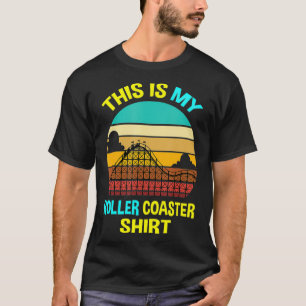 Funny Hobby My Roller Coaster Gifts Rollercoaster  T-Shirt
