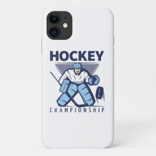 Funny hockey iPhone 11 case