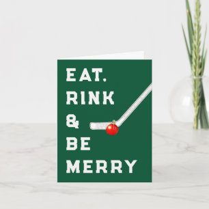 Funny Hockey Christmas Cards