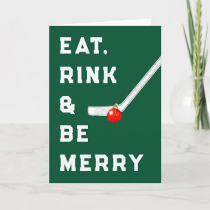 Funny Hockey Christmas Cards