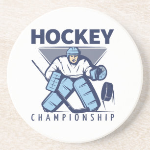 Funny hockey coaster