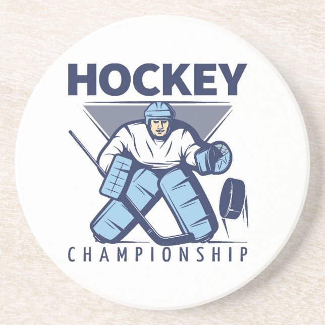 Funny hockey coaster (Front)