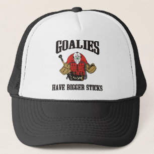 Funny Hockey Goalie Trucker Hat