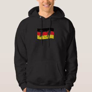 Funny Hockey Hobby Sport Motif With Saying As Ice  Hoodie