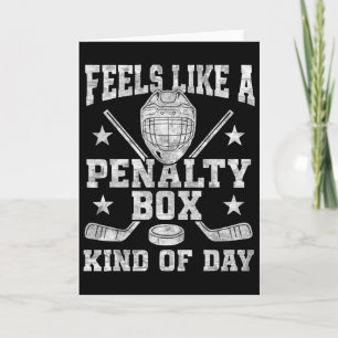 Funny Hockey Humour Hockey Puns Hockey Dad Joke Fa Card