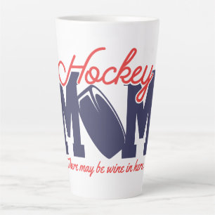 Funny Hockey Mum  Latte Mug