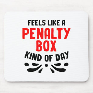 Funny Hockey Penalty Box Hockey Players Goalie Hoc Mouse Pad