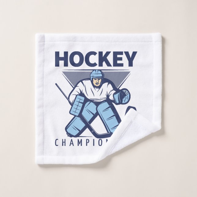 Funny hockey wash cloth (Wash Cloth)
