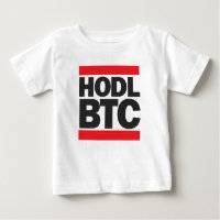 Funny HODL BTC Bitcoin Cryptocurrency Print