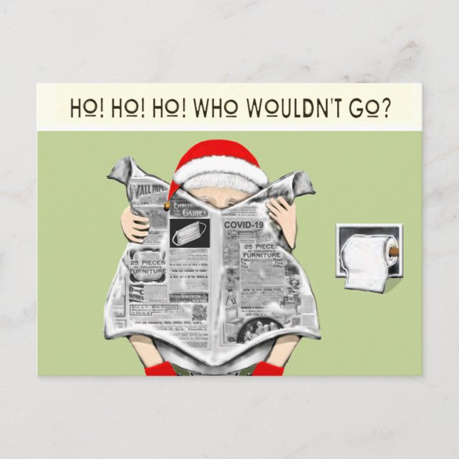 Funny Holiday Card (Front)