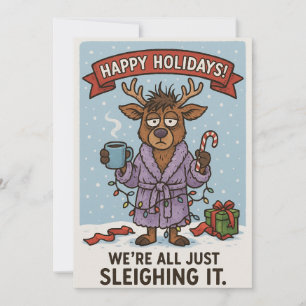 Funny Holiday Card.  Card