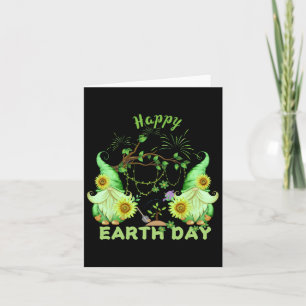 Funny Holiday Earth Day Happy Gnomes Arbor Day Flo Card