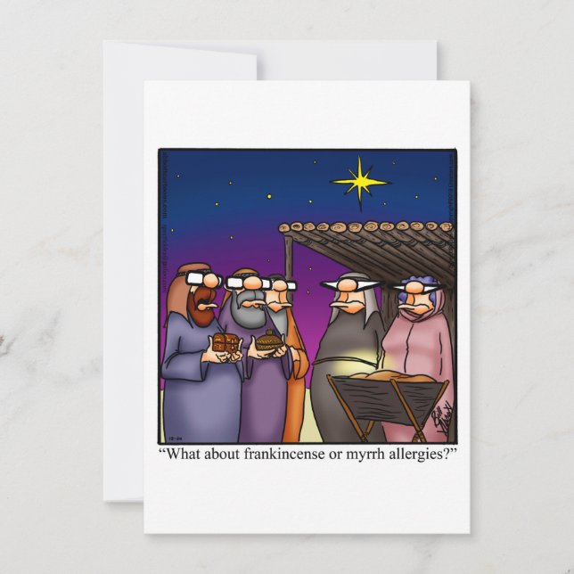 Funny Holiday Party Invitations (Front)