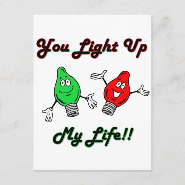 Funny Holiday Postcard (Front)