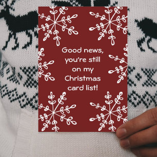 Funny Holiday Snowflake Christmas