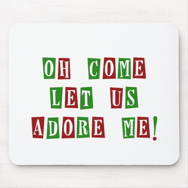 Funny Holiday tshirts and Gifts Mouse Pad (Front)