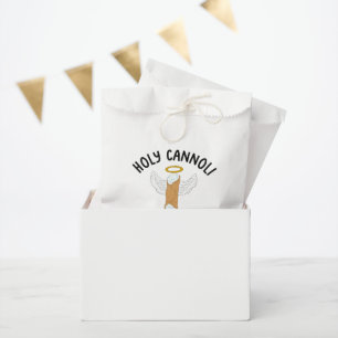 Funny Holy Cannoli Italian Themed Custom Message Favour Bag