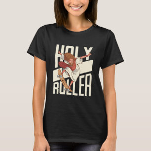 Funny Holy Roller Skateboarding Jesus T-Shirt