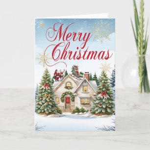 Funny Home Insurance Christmas Card