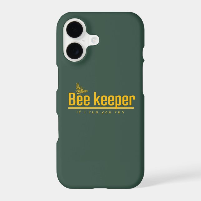 Funny Honey Bee Lover | Bee Keeper Yellow (Back)
