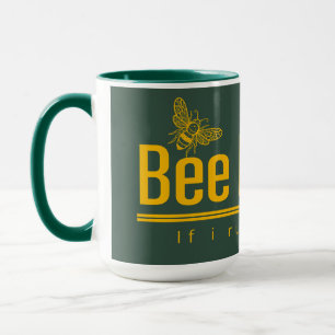 Funny Honey Bee Lover Bee Keeper Yellow Mug