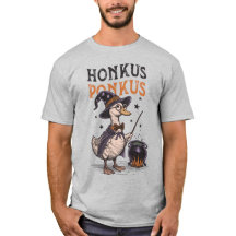 Funny Honkus Ponkus Vintage Duck Wizard Halloween