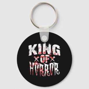 Funny Horror Movie Gift Y King Of Horror Men Key Ring